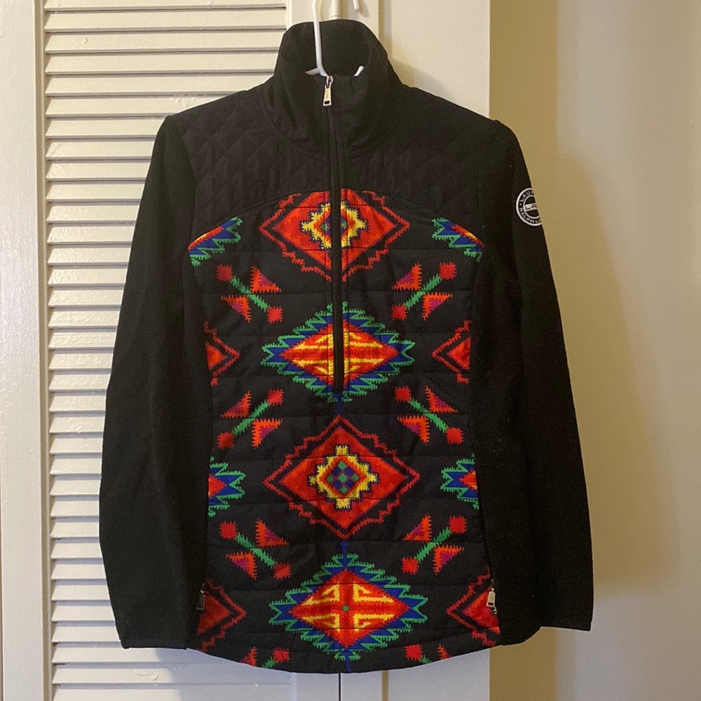 Lauren Ralph lauren half zip up fleece Aztec/Southwestern print